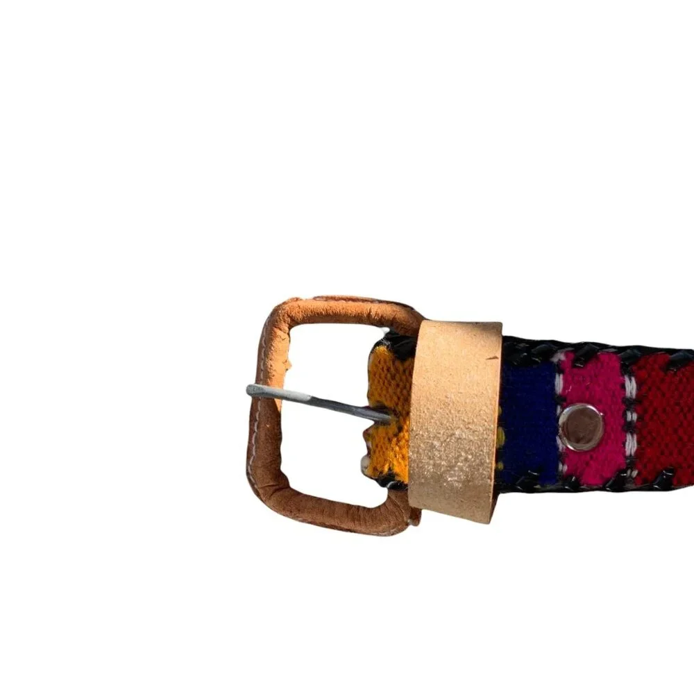 Boho Multicolor Woven Handmade Youth Belt